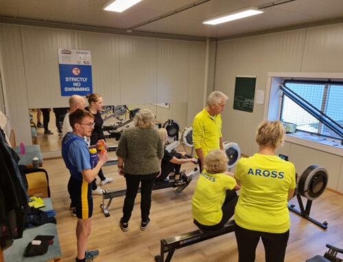 Onderlinge ergometer team estafette